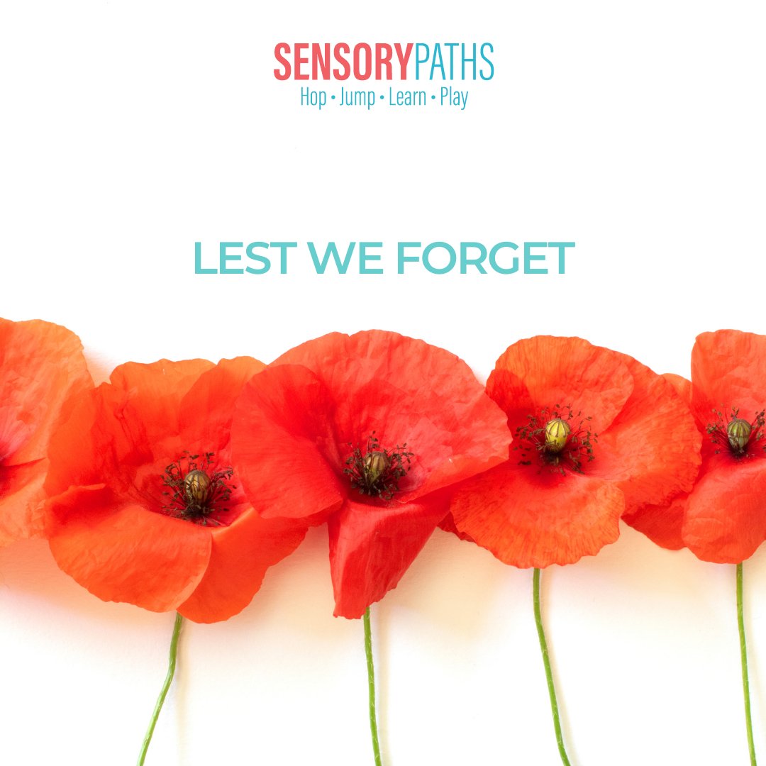 sensorypathsCA's tweet photo. Today and every day we remember.  #remembranceday https://t.co/91ootzQoXL