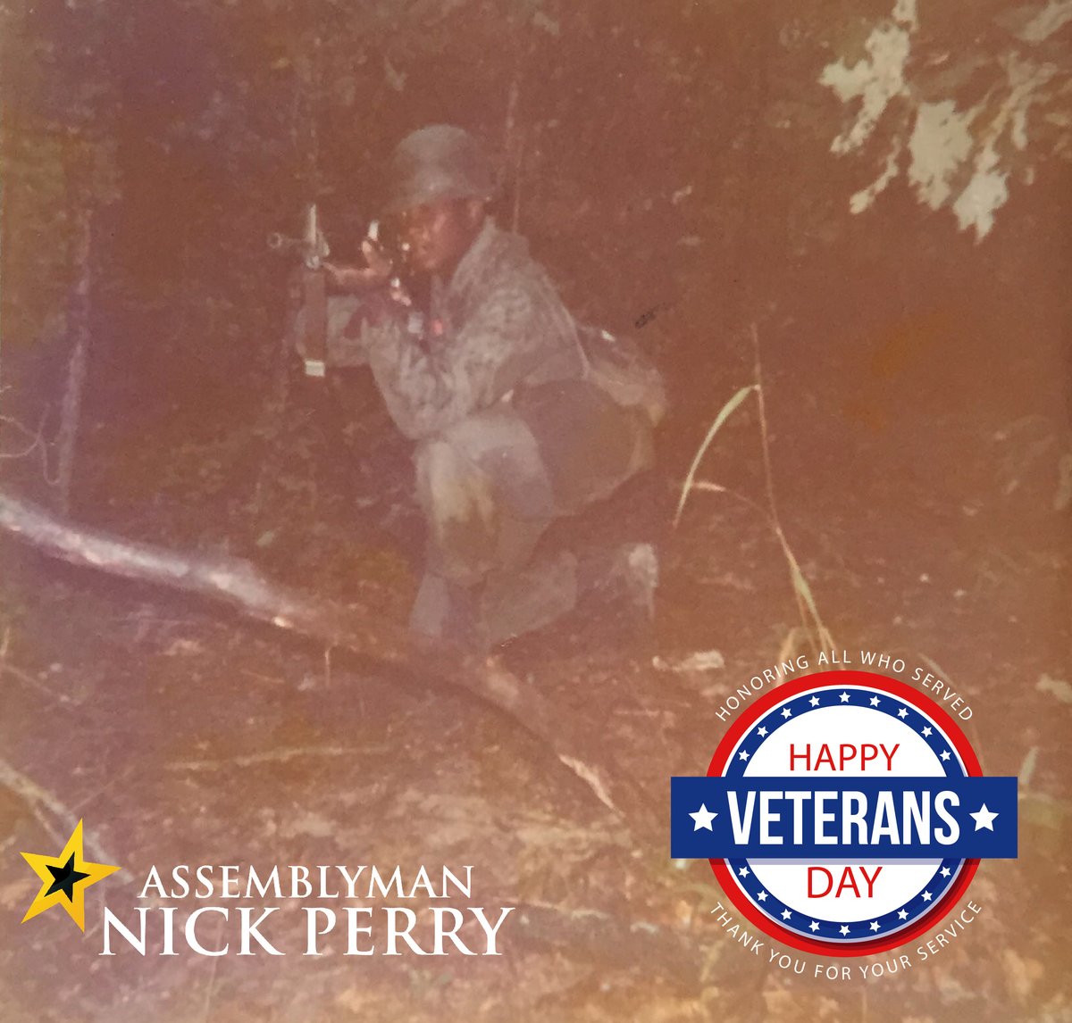 NNickPerry's tweet photo. Thank you to all the brave Americans who have worn the uniform of the USA in defense of the values and freedoms we hold dear.  We owe all of these brave heroes not only our thanks, but the post-military resources they earned when they transition back into civilian life. 🇺🇸 https://t.co/lRS1MWf1I6