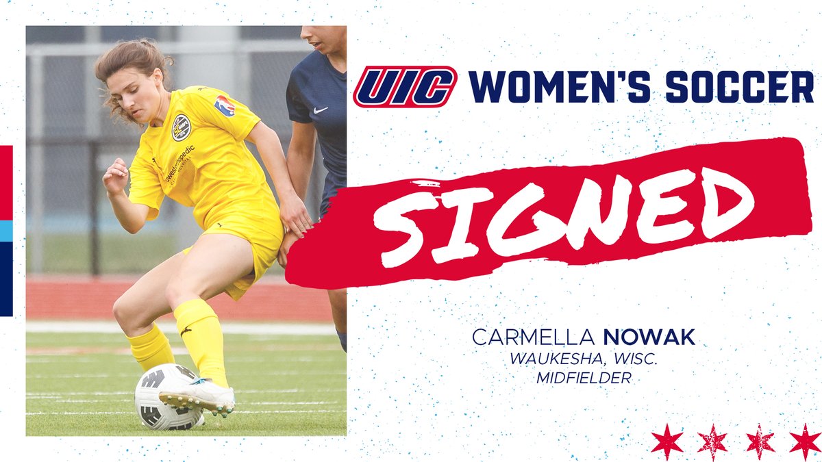 Help us welcome Carmella Nowak! Coach says this USYS national champion will be able to create "many attacking options" for us next fall! #FireUpFlames