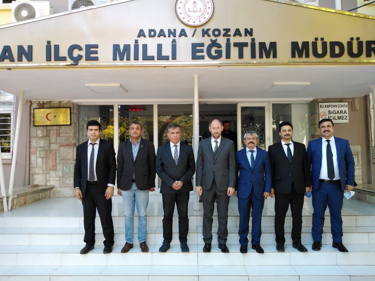 kocakysr's tweet photo. Kozan İlçe Milli Eğitim Müdürlüğümüzü ve Kozan Bilim Sanat Merkezini ziyaret ettik. Gayretli ve dinamik bir kadro. https://t.co/EMXftLf3Pl