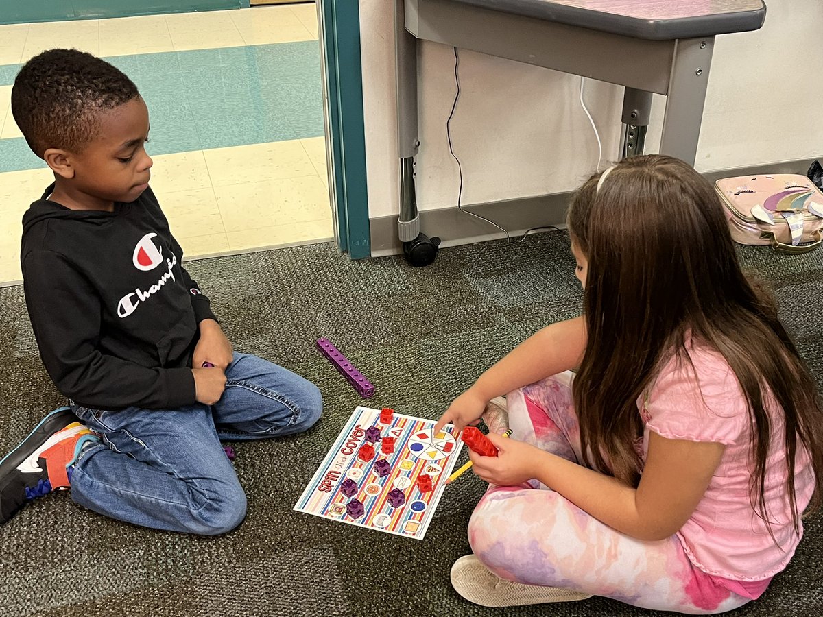 First graders #teamBCE are having fun reviewing 2D shapes and learning how to describe shapes by their attributes!