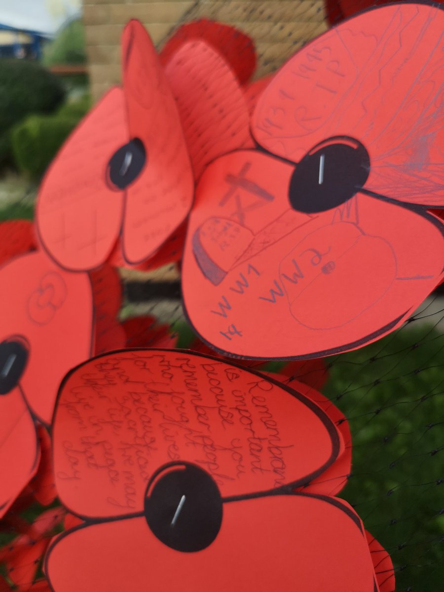 Beautiful tribute <a href="/WorleCSA/">WCSA</a> #RemembranceDay2021