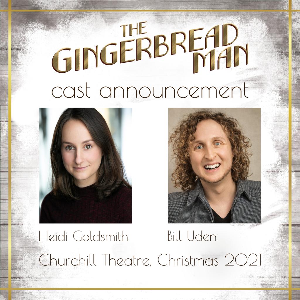 🚨 CAST Announcement 🚨 Delighted to share that @goldsmith_heidi and Bill Uden will be playing the Royal Bakers and puppeteering in THE GINGERBREAD MAN this Christmas @churchill_bromley ! #christmastheatre #childrenstheatre #puppetry @DelaneyGreyMgmt