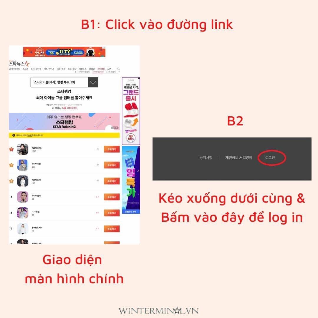 winterminalvn's tweet photo. 📌📢📈 MUST READ | HƯỚNG DẪN VOTE 'STAR IDOL RANKING' CHO #WNTER
🏆 Giải thưởng: Bài báo online trên Star News Portal (#1 trong 4 tuần) & biển quảng cáo điện tử ngoài trời.
🗓 Deadline: 18/11/2021.
🖇 https://t.co/OPV9nD2T07
#winterminalvn #윈터 #aespawinter https://t.co/c4kFCT18SD