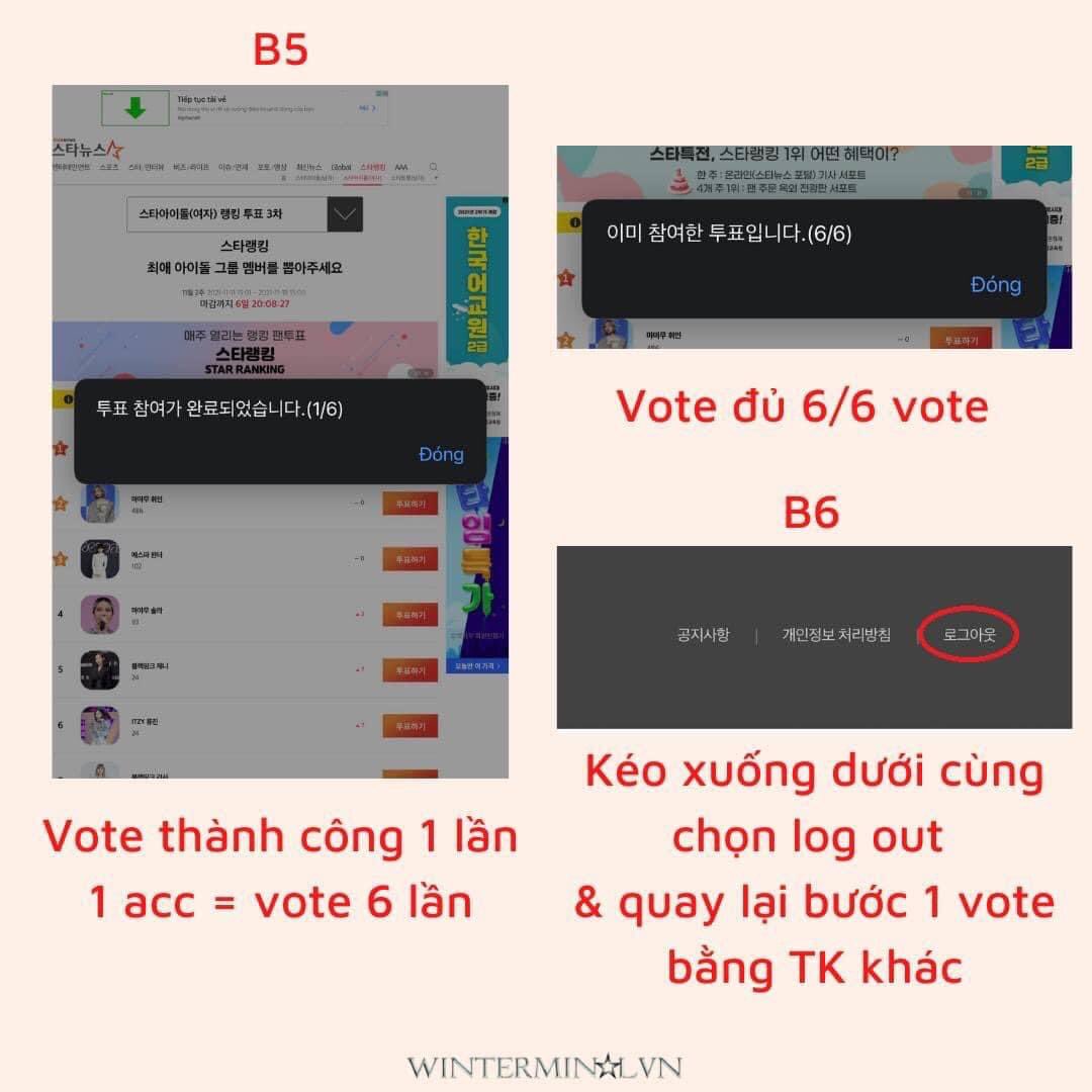 winterminalvn's tweet photo. 📌📢📈 MUST READ | HƯỚNG DẪN VOTE 'STAR IDOL RANKING' CHO #WNTER
🏆 Giải thưởng: Bài báo online trên Star News Portal (#1 trong 4 tuần) & biển quảng cáo điện tử ngoài trời.
🗓 Deadline: 18/11/2021.
🖇 https://t.co/OPV9nD2T07
#winterminalvn #윈터 #aespawinter https://t.co/c4kFCT18SD