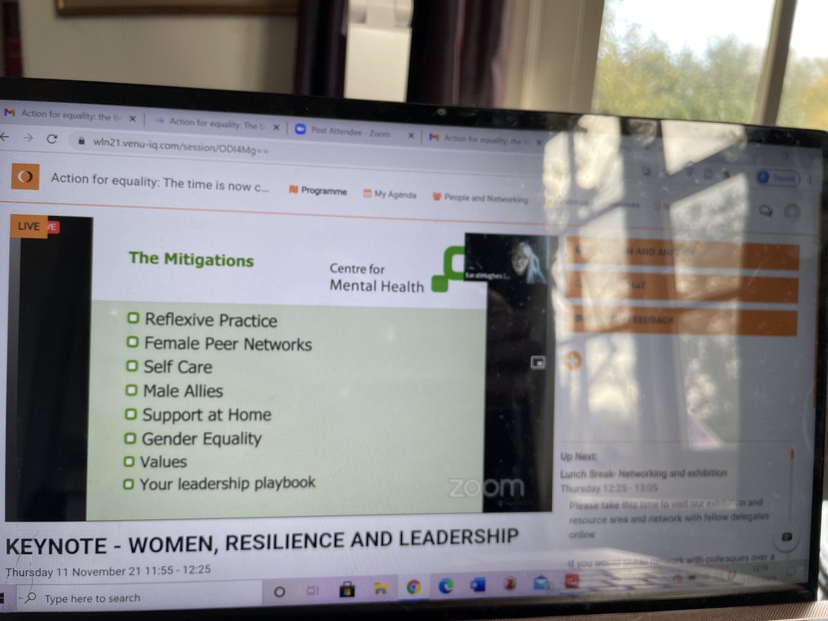 pennynewm's tweet photo. #ActionForEquality Sarah Hughes @CentreforMH eloquently articulates women’s lived experiences and suggests key steps we can take including #demandcoaching #calloutwomenunderminingwomen #seekmaleallies #cannotdoitalone @hcwomenleaders https://t.co/SgJs5zQOGN