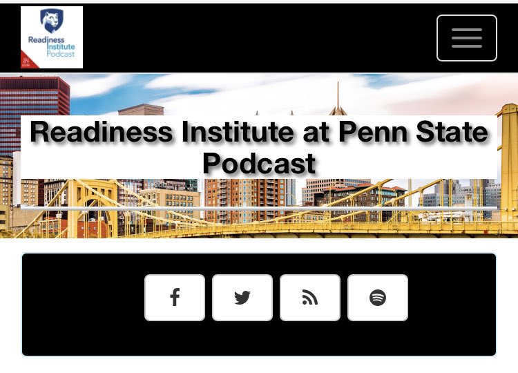 JustinAglio's tweet photo. Coming Soon - November 22nd: @RIatPennState Podcast!!!
Show Preview https://t.co/InJv0iIlwe Thank you, @slbradio!!! Upcoming Shows: #FutureReadiness #CommunityReadiness #PersonalGrowthAndEngagement #PlaceBasedLearning https://t.co/fPaWGAvTQI