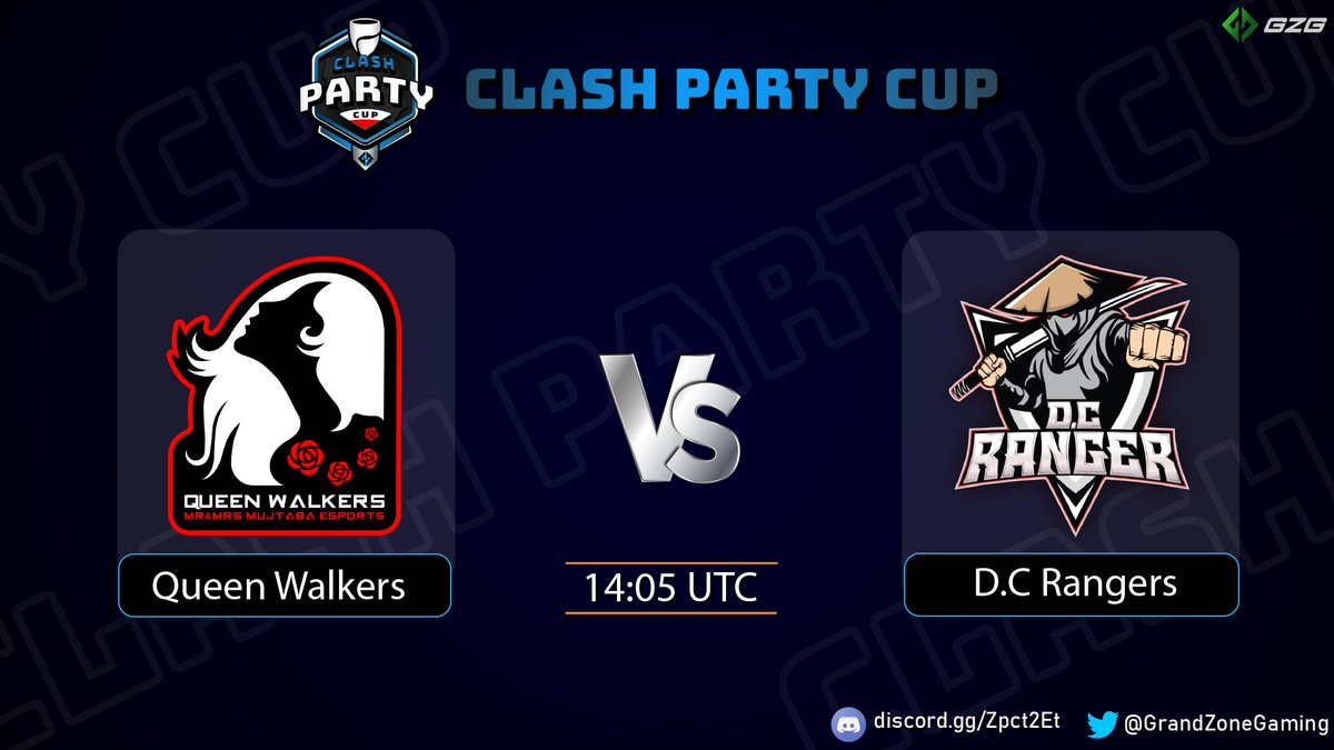 GrandZoneGaming's tweet photo. Match of the day!
⏰ 14:05 UTC
Group G ✅
⚔ @QueenWalkers VS @DC_R4NGER
📺 Live stream ⬇️
🇬🇧 @Suzie_Gaming
🇮🇳 #Prasoon
🇮🇳 @Amar_Gupta_coc
🇮🇳 #Dark_Knights
🇮🇳 @ClashAcademyYt
🇮🇹 @KingLoDo3
🇺🇲 @Lexnos_
🇰🇷 #빠다 https://t.co/BmvLKyJ4DB