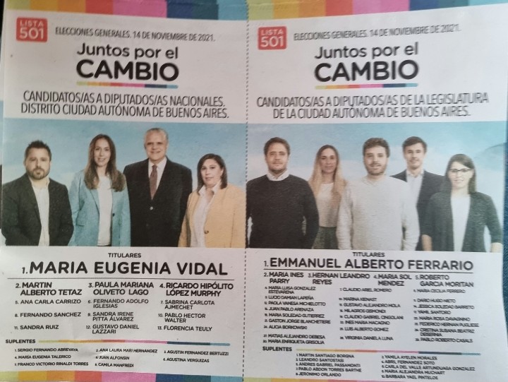 Este domingo acompañanos para cambiar esta realidad. 🗳 VOTÁ LISTA 501