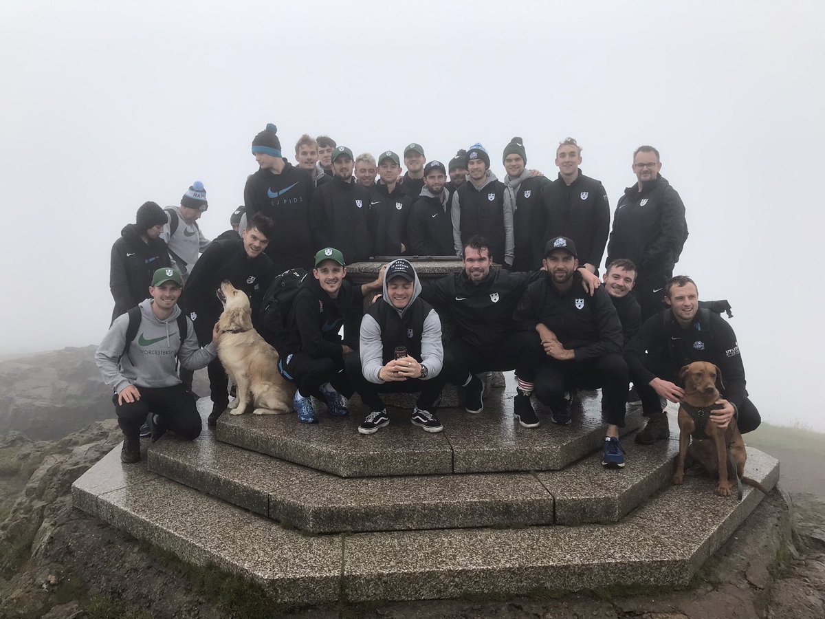 Excellent team hike <a href="/WorcsCCC/">🏆 Worcestershire CCC</a> <a href="/malvernhills/">The Malvern Hills</a> on a misty eerie morning. Great to see all the lads back together again #preseason