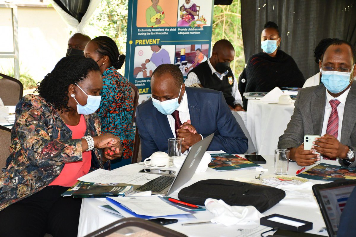 MOH_Kenya's tweet photo. Media briefing on World Pneumonia &amp; World Prematurity Days presided by the Director of Preventive &amp; Promotive Health Services, Dr.Andrew Mulwa &amp; Head of the Department of Family Health, Dr.Issak Bashir. https://t.co/hI5f7ccdr6