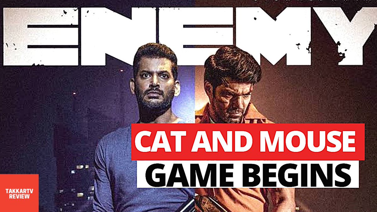 FunButterJam's tweet photo. #Enemy is a intense action thriller with a gripping storyline @VishalKOfficial and @arya_offl impress with their charismatic acting to pull of this engaging thriller well supported by rest of the cast members #Vishal #Arya
#EnemyReview ๐๐ป
https://t.co/JewU8c2aJA https://t.co/wzik09eX7H