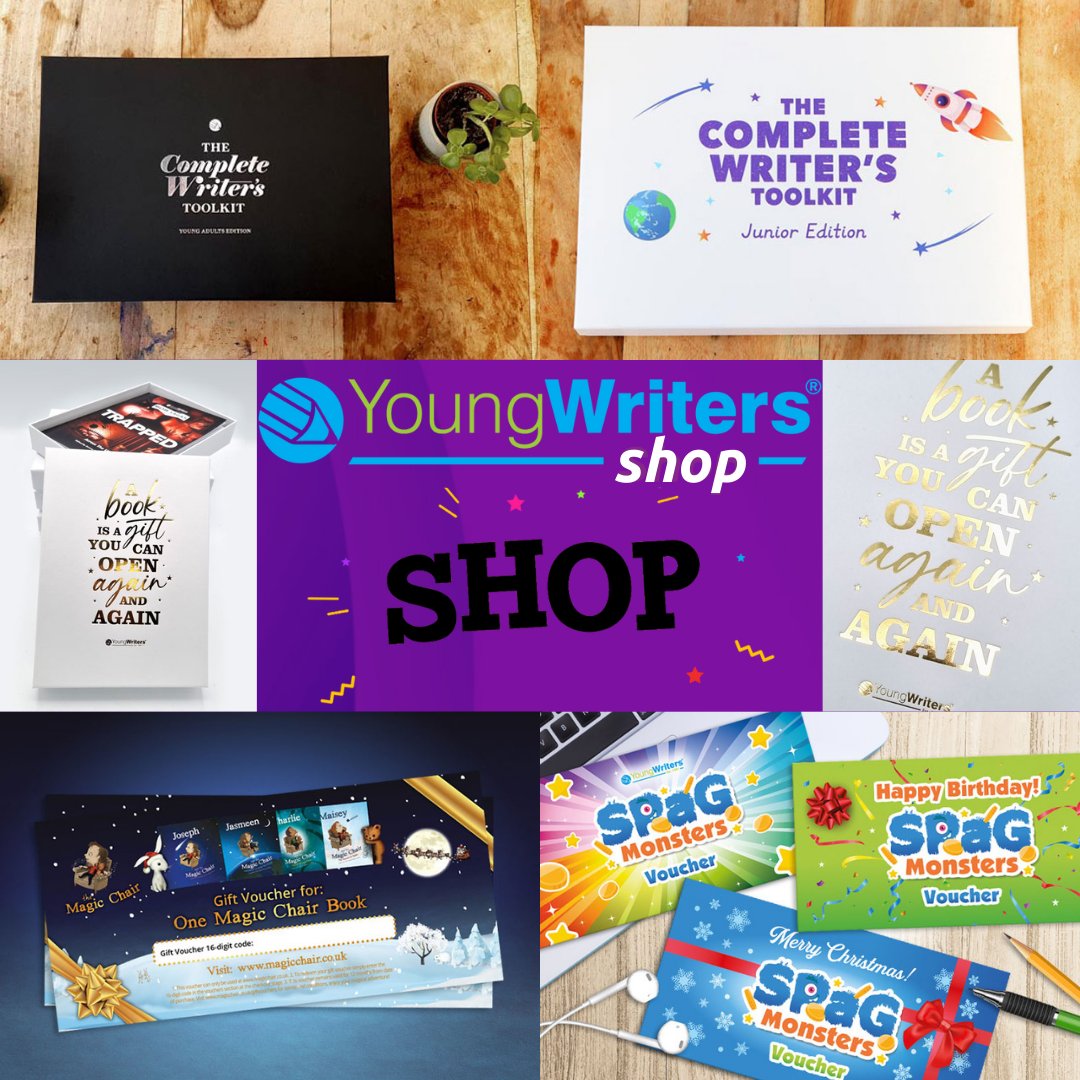 🥳BIG news🥳

We've launched a new online shop! Head there and check out our amazing products in one place with FREE DELIVERY ON EVERYTHING😍

You can also use the code SOCIAL10 to bag yourself 10% off the purchase of any Complete Writers Toolkit! 💸💸💸

youngwriters.co.uk/shop/overview