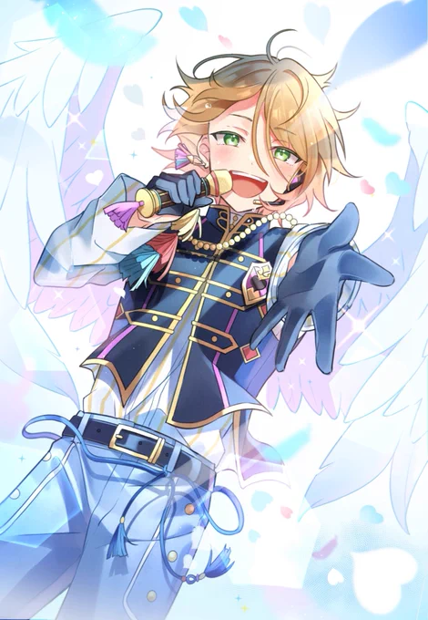 「こんなふうに飛ぶんだよ、って!」 