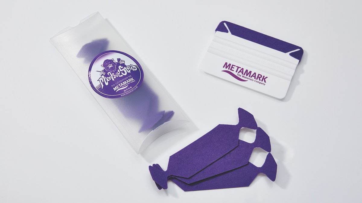 Metamarkuk's tweet photo. Quit monkeying around! Complete the job like a pro with Metamark’s pro wrap felt edges, Monkey Strips. Click to order yours online here https://t.co/sti32Qy9cl #metamarkeverywhere #metamarkuk #wrapinstall #wallprimer #vinylinstall #graphicsinstall #silverbullet #vinylaccessories https://t.co/Y2qm3KC2nS