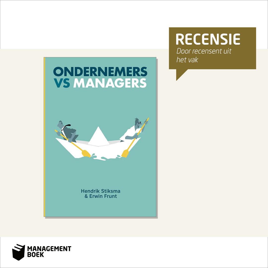 Ondernemers zijn snelle jongens die voor het geld gaan. Managers houden van spreadsheets en zo weinig mogelijk risico's. Toch? Sjors van Leeuwen @SjorsIndora las het antwoord in Ondernemers vs Managers van voetbalvrienden <a href="/ErwinFrunt/">Erwin Frunt</a> en Hendrik Stiksma > bit.ly/3F5E7HE