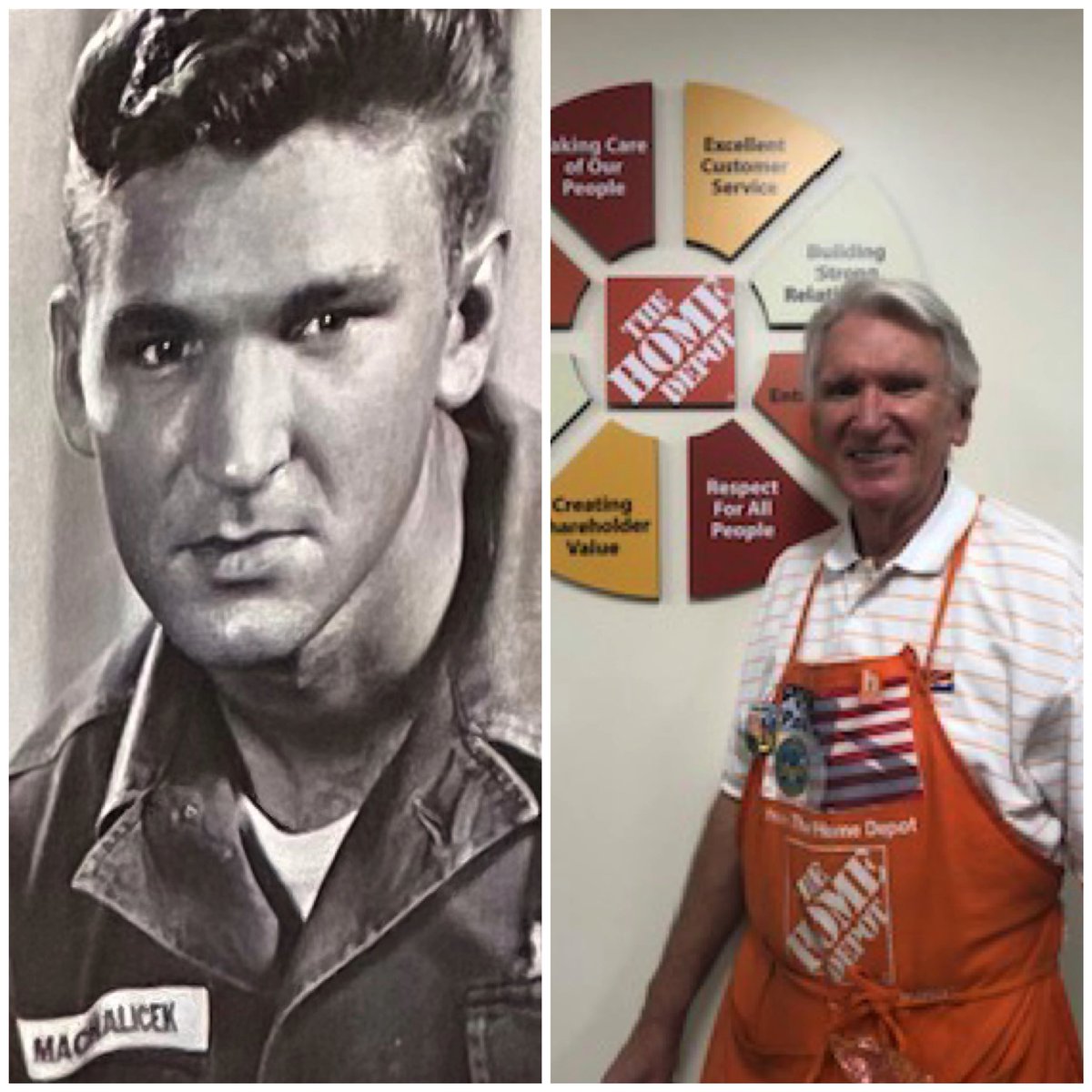 Ramona Sypniewski ⚓️ (@ramonaasds) on Twitter photo THANK YOU for your Service Paul 🇺🇸 United States Army ⭐️ #homedepotvets #VeteransDay THANK YOU for your Service Paul 🇺🇸 United States Army ⭐️ #homedepotvets #VeteransDay