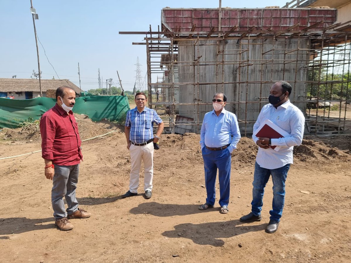 <a href="/PWD_Odisha/">Works Department, Odisha</a> officials led by Er Prafulla Kumar Pradhan, Chief Construction Engineer, Cuttack, inspected the construction progress of the 16km long Duburi-Kamakhyanagar Road and a 165m long High-Level bridge over Ramial Nallah on the same road.
