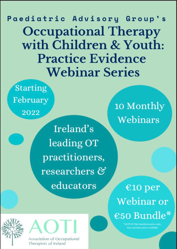 HannahCaseyOT's tweet photo. #PAG chairperson 
@MichelleBergin_ 
  has just launched the PAG CPD series for 2022! Exciting times ahead 😄 #PAG 
@AOTInews https://t.co/l3MFdjBuY4