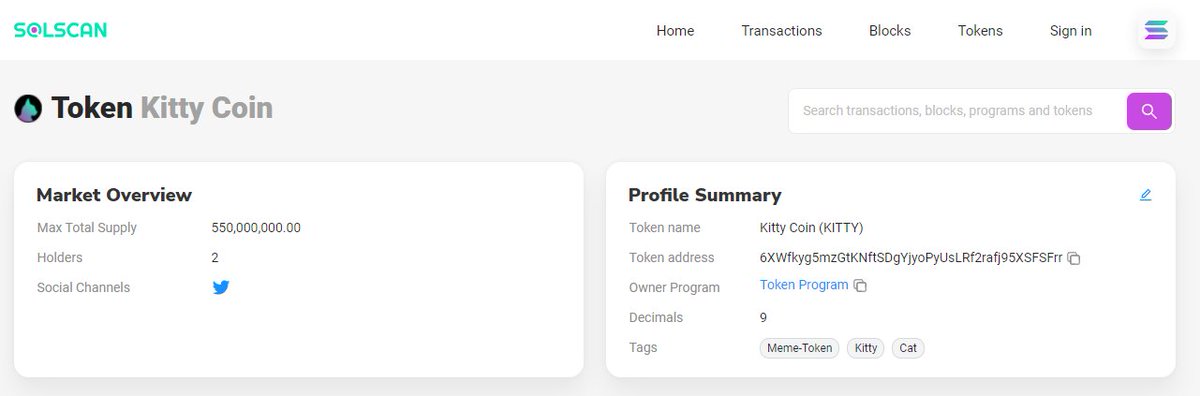 Kitty Coin (KITTY) tweet media