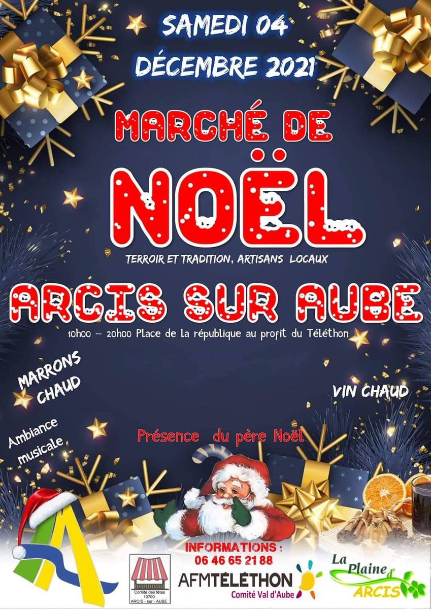 MieldeChampagne's tweet photo. Les fêtes de fin d'année arrivent à grand pas, les marchés de Noël se programment ! 
#miel
#mieldelachampagnecrayeuse #mieldelaube #noel2021 #vinets #ArcisSurAube #brevonnes #mesnilsaintpère  #maillylecamp #Dienville #aube https://t.co/hiyBCVOKBp