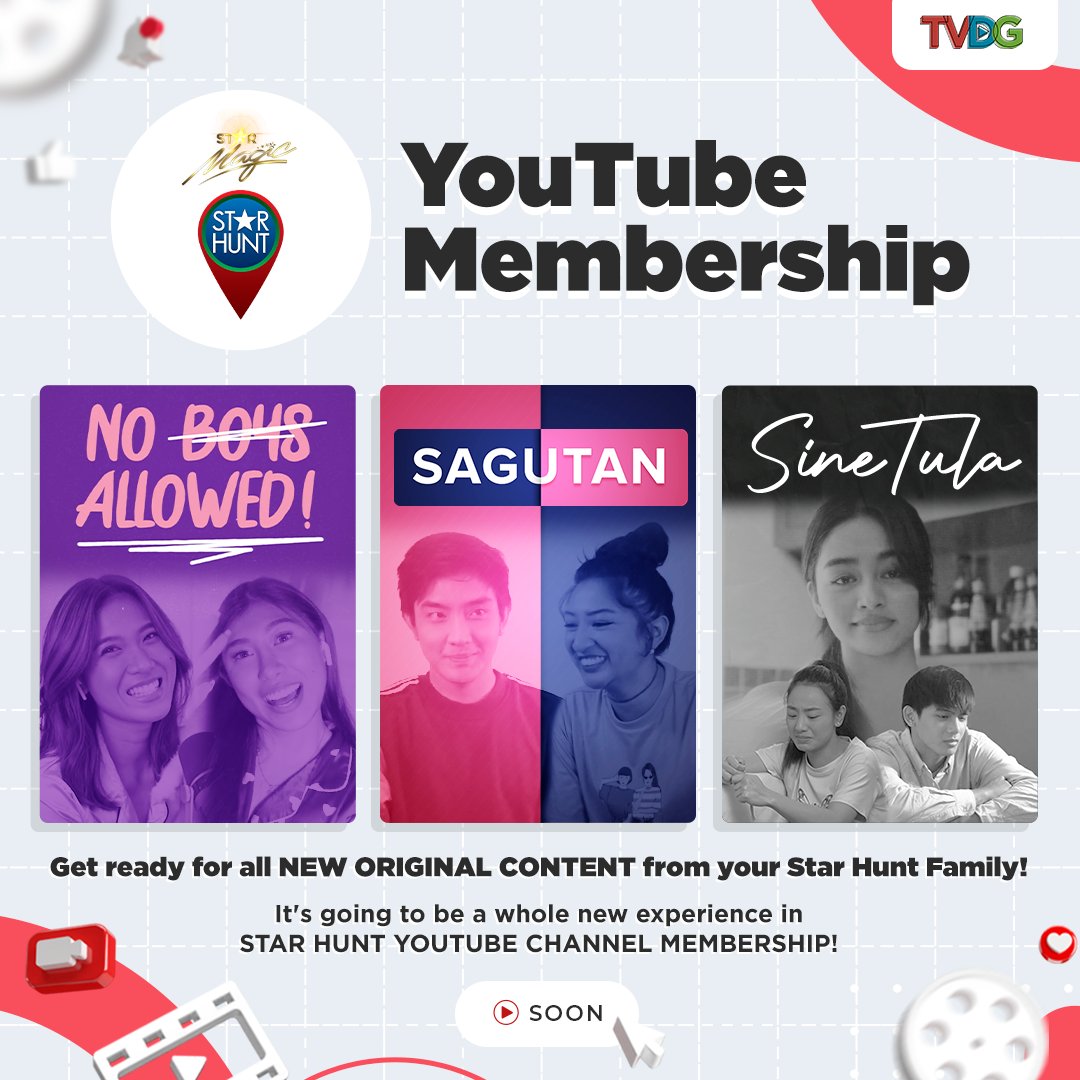 Get ready for all NEW ORIGINAL CONTENT from your Star Hunt Family!

It's going to be a whole new experience in STAR HUNT YOUTUBE CHANNEL MEMBERSHIP!

Soon.