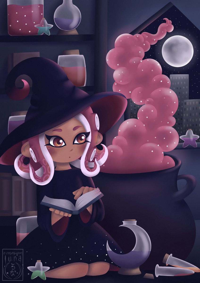 #Splatoon was trending…?! I want to share my art too! Here are my favorite Splatoon pieces that I’ve done 🐙🦑