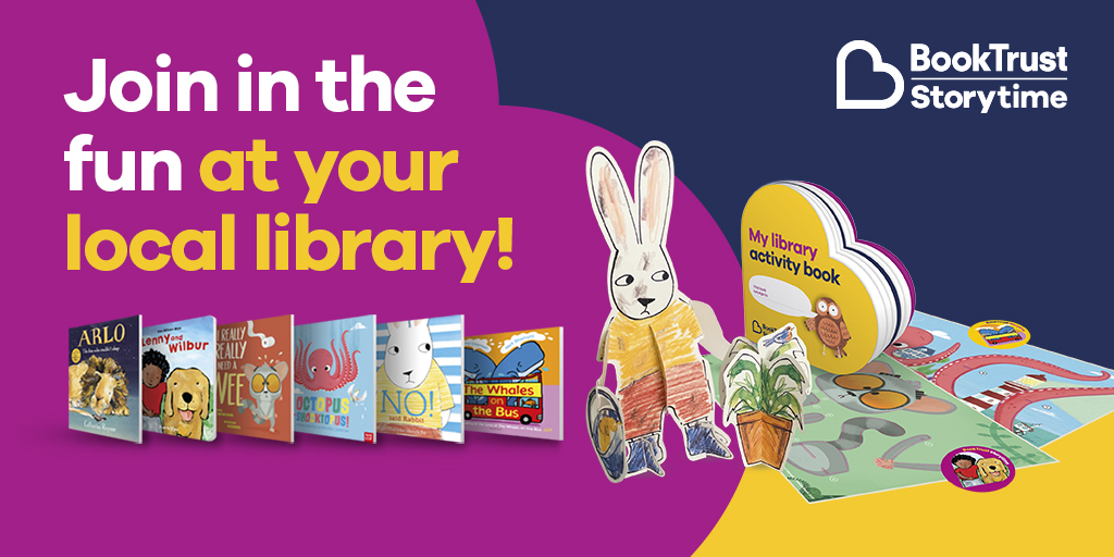 Join @SoTLibraries for free #BookTrustStoryTime fun! Stories, crafts and activities perfect for children 0-5 years old. Plus, vote for your favourite shortlisted book! City Central Library ¦ Monday 15 November ¦ 10am-12pm Bentilee Library ¦ Wednesday 17 November ¦ 10am-12pm