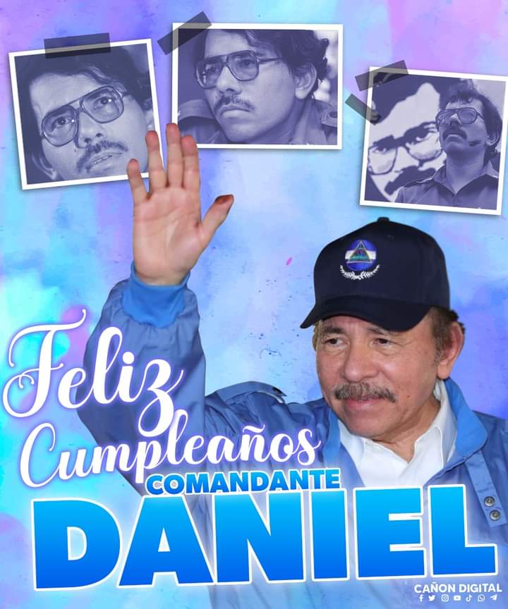 Feliz cumpleaños Cmdte. Daniel reciba usted mil bendiciones que Diosito me le regale mucha salud y vida ❤ seguimos siempre al frente #DanielSiempreAlFrente 
#UnidosEnVictorias