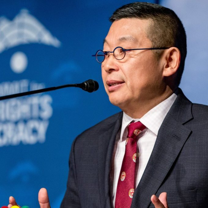 GenevaSummit's tweet photo. "I saw students crushed beneath tanks, whose only crime was calling for a democratic future."

Yang Jianli @yangjianli001 survived the Tiananmen Square massacre. At #GS19 he explained what he saw, and why he still believes in a democratic future.

Watch: https://t.co/1p2THr32J1 https://t.co/pcGPSkHRoZ