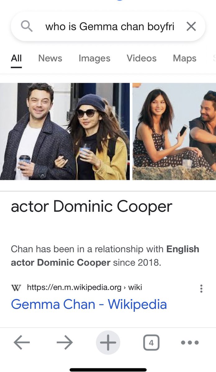natpbsandwich's tweet photo. Ok! Who was gonna tell me that #EmmaChan is dating Dominic Cooper??? Howard stark dating #Sersi ?? https://t.co/JAe8MvQ86g