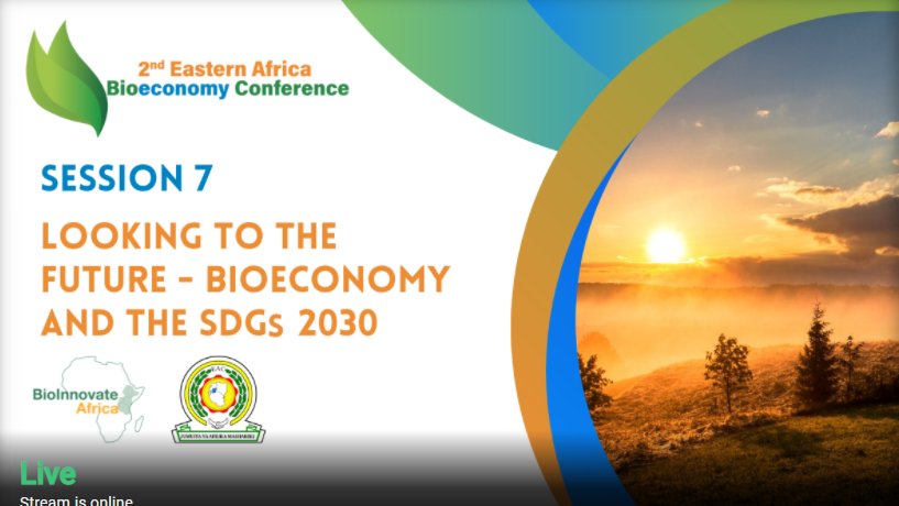 #UpNext 

Session 7 will summarise issues that have emerged from the #2ndEABioeconomyConference, especially on #SustainableBioeconomy initiatives like those developing #HealthyFoods, safer and more efficacious #medicines, clean #energy &amp; #water, &amp; how they contribute to #SDGs2030