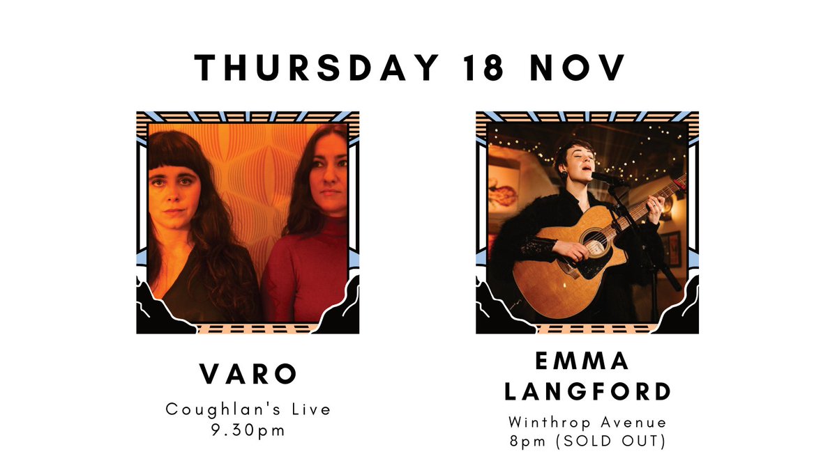 Quiet Lights (@quietlightsfest) on Twitter photo ONE WEEK TO GO 💙
🕯️ Kicking off the festival next Thursday, <a href="/ELangfordMusic/">Emma Langford</a> plays a sold out show in Winthrop Avenue at 8pm
🕯️ <a href="/Varo_Dublin/">Varo</a> then take to the stage in <a href="/CoughlansLive/">Coughlan's Live</a> at 9pm, still some tickets left here: uticket.ie/event/varo
quietlights.net #QL21 ONE WEEK TO GO 💙
🕯️ Kicking off the festival next Thursday, <a href="/ELangfordMusic/">Emma Langford</a> plays a sold out show in Winthrop Avenue at 8pm
🕯️ <a href="/Varo_Dublin/">Varo</a> then take to the stage in <a href="/CoughlansLive/">Coughlan's Live</a> at 9pm, still some tickets left here: uticket.ie/event/varo
quietlights.net #QL21