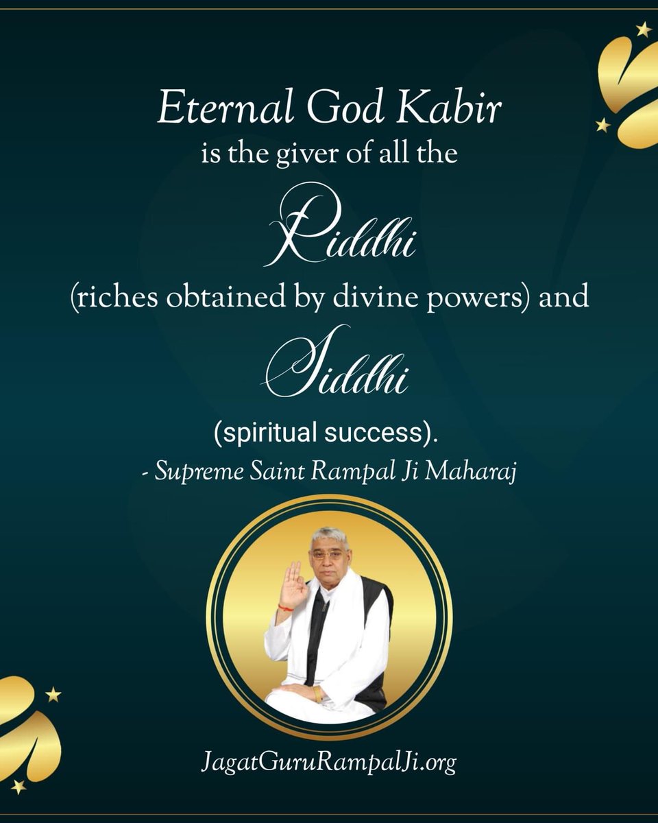 ShishpalSehrawa's tweet photo. #GodMorningThursday
God Kabir says that Guru is greater than God because Guru is the spiritual ladder, to attain God, God cab be attained  only through true guru.
@SaintRampalJiM https://t.co/tSzOcnc8WM