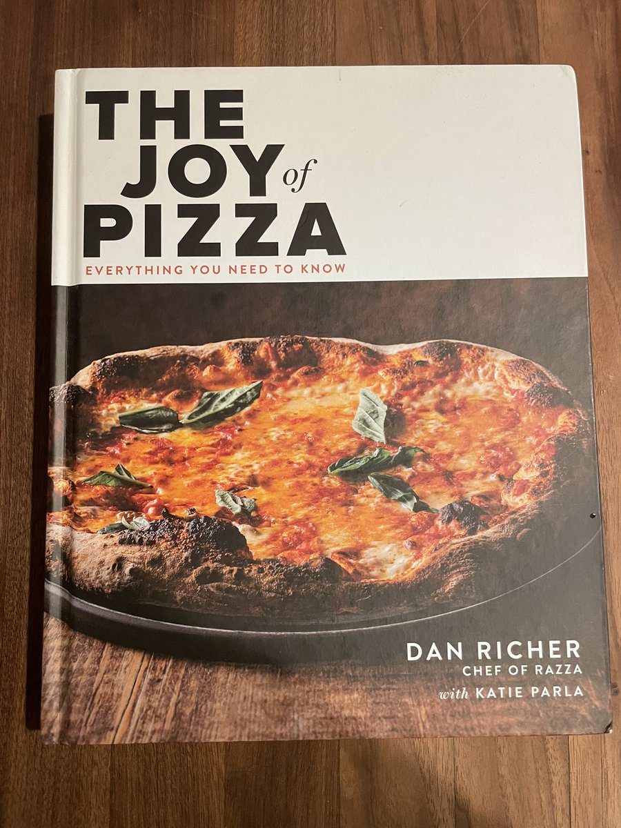 minardic's tweet photo. Congratulations to the very talented and great guy Dan Richer on your new book #thejoyofpizzabook @RazzaNJ https://t.co/osGqY6ke4d