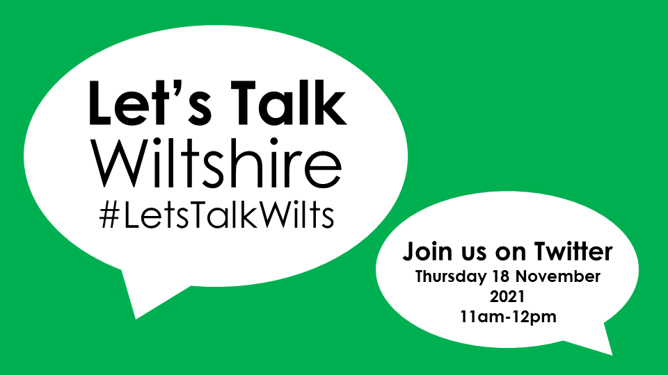 JCPinWiltshire's tweet photo. Please join us for our #LetsTalkWilts hour on Thursday 18 November from 11 am till 12 pm.  We will be focussing on raising awareness of mental health and hope to promote that it is ok to talk about it .  Join us using the #LetsTalkWilts
#WorkinWilts https://t.co/IotVybWLiM