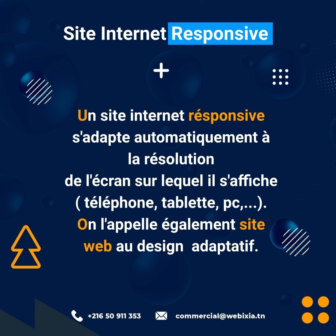 webixia_web's tweet photo. Site Internet responsive, c'est quoi ? ๐ค
#site #siteinternet #siteresponsive #webixia
#siteinternetvitrine #siteweb #sitewebdesign
#responsivewebdesign #responsivedesign #responsivewebsite
#responsivewebsites #webixiatunisie #agencewebwebixia https://t.co/z2KhWEzVJc