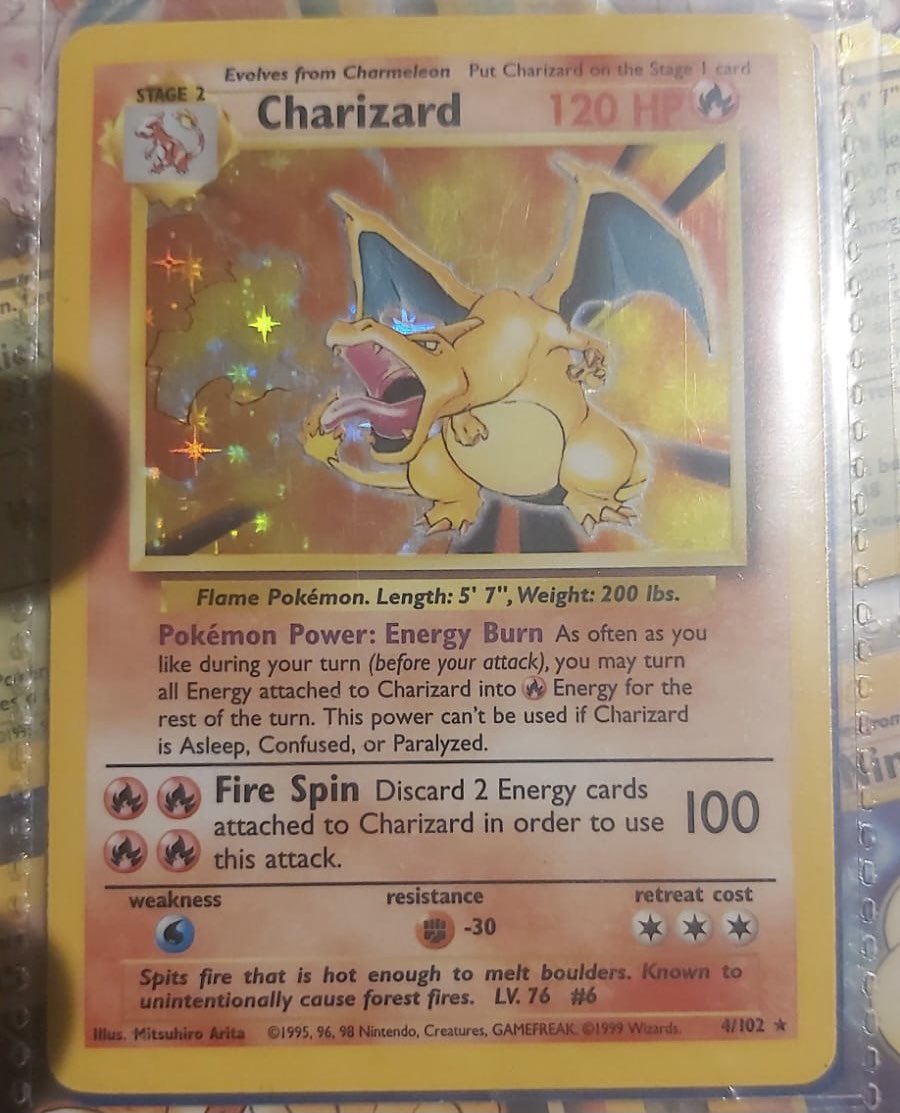 WeLovePokemon's tweet photo. When we hit 9,000 followers we’ll be doing a giveaway for this Base Set Charizard! 🔥 

RT IF YOU WANT IT! 😍

#Pokemon #PokemonTCG https://t.co/x6ck8NarZw