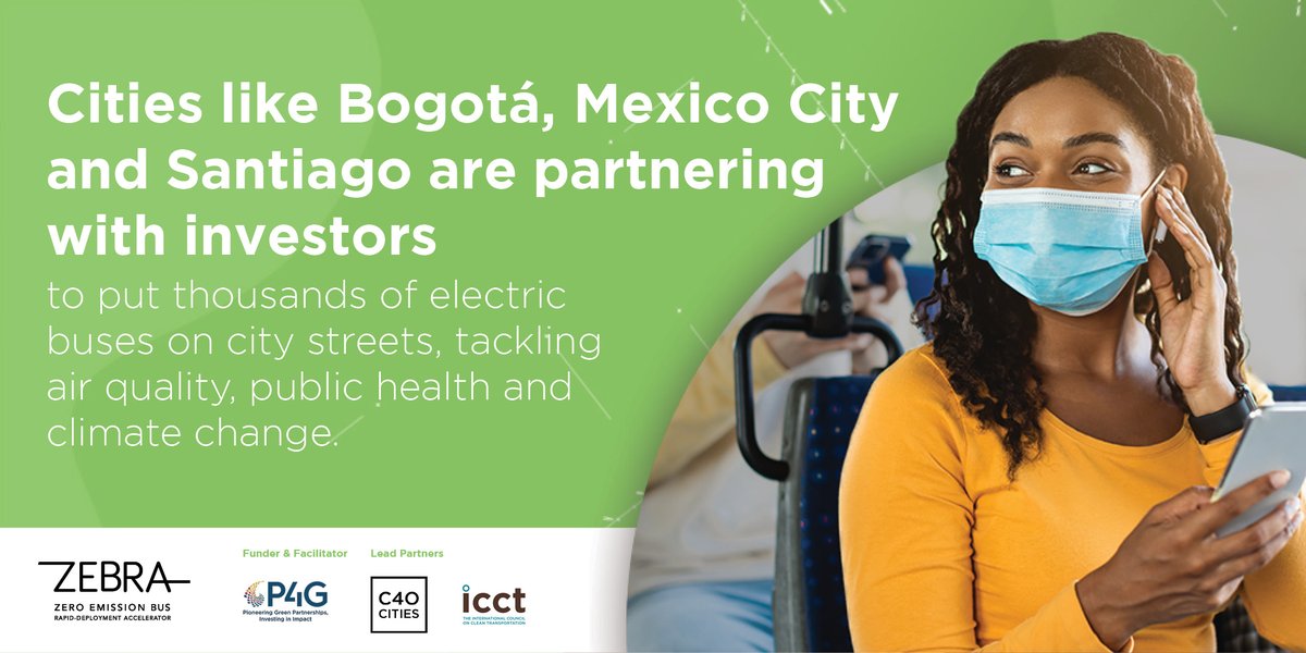 c40cities's tweet photo. New business models have enabled the deployment of more than 2,400 electric buses in Latin America, and there are thousands more to come. Find out more at https://t.co/TGhMX8Jjdt 

#COP26 @theicct @P4Gpartnerships https://t.co/DUZz4Ta2A1