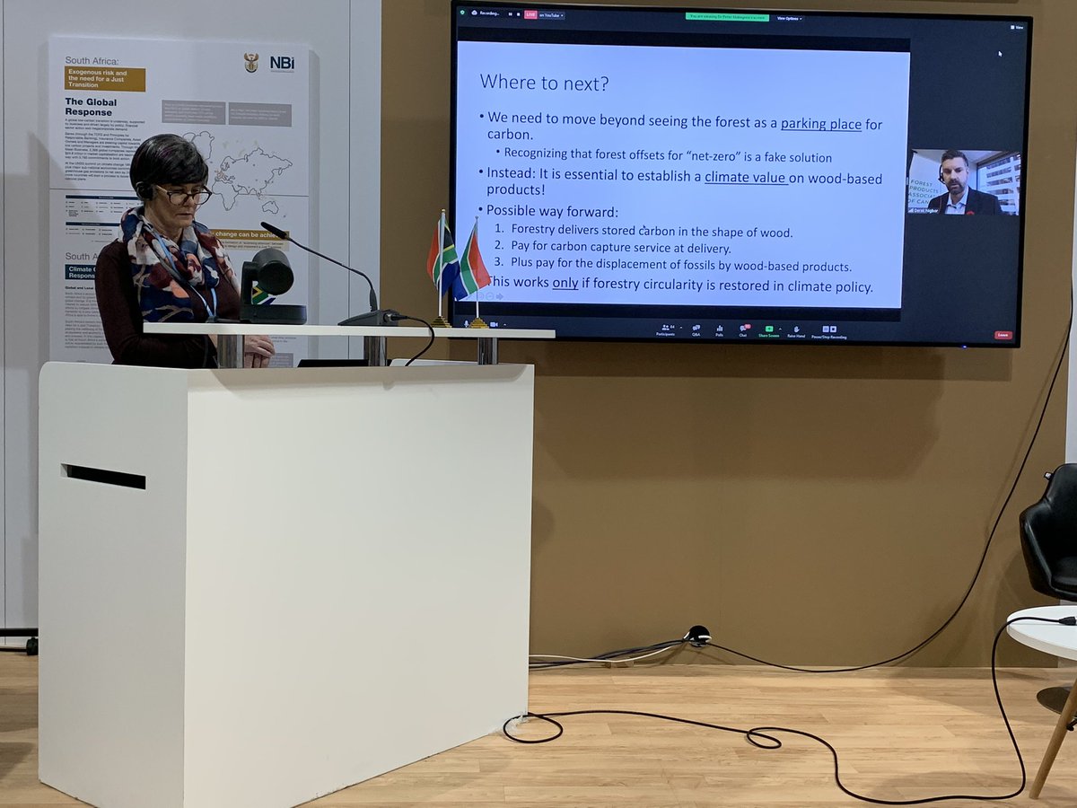 JarreMorris's tweet photo. @NBISA @environmentza @paperrocksza Really interesting insights so far… come and us at the SA #COP26 Pavilion @BusinessUnitySA @paperrocksza https://t.co/UK2xjvDg2z