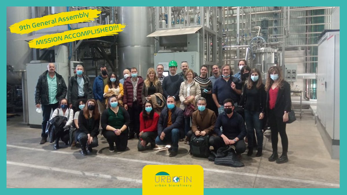 urbiofin's tweet photo. 📣The 9th @urbiofin General Assembly came to an end. 
👏Congratulations to all partners on a great exchange, on an exciting project! 
👉 See you all again in Spring 2022 in Crete!

#URBIOFIN #BBI2020 #biobased #Bioeconomy #CircularEconomy #StopFoodLossWaste #SaveFood @EU_ENV https://t.co/WCVjUsTOAT