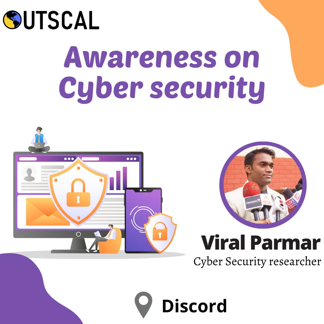 viralparmarhack's tweet photo. Going to deliver a talk at @outscal event today on Cyber Security Awareness cc @logoutidf @Hackers_Meetup @ComExpo_Cyber_S
#LogOutNow #CyberAwarenessMonth #ViralParmarHacker https://t.co/iNuTxb8CDE