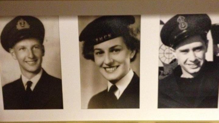 At the going down of the sun,
And in the morning,
We will remember them.

W. Haugan RCN
A. Randall WRCNS
F.J. Tufts RCN