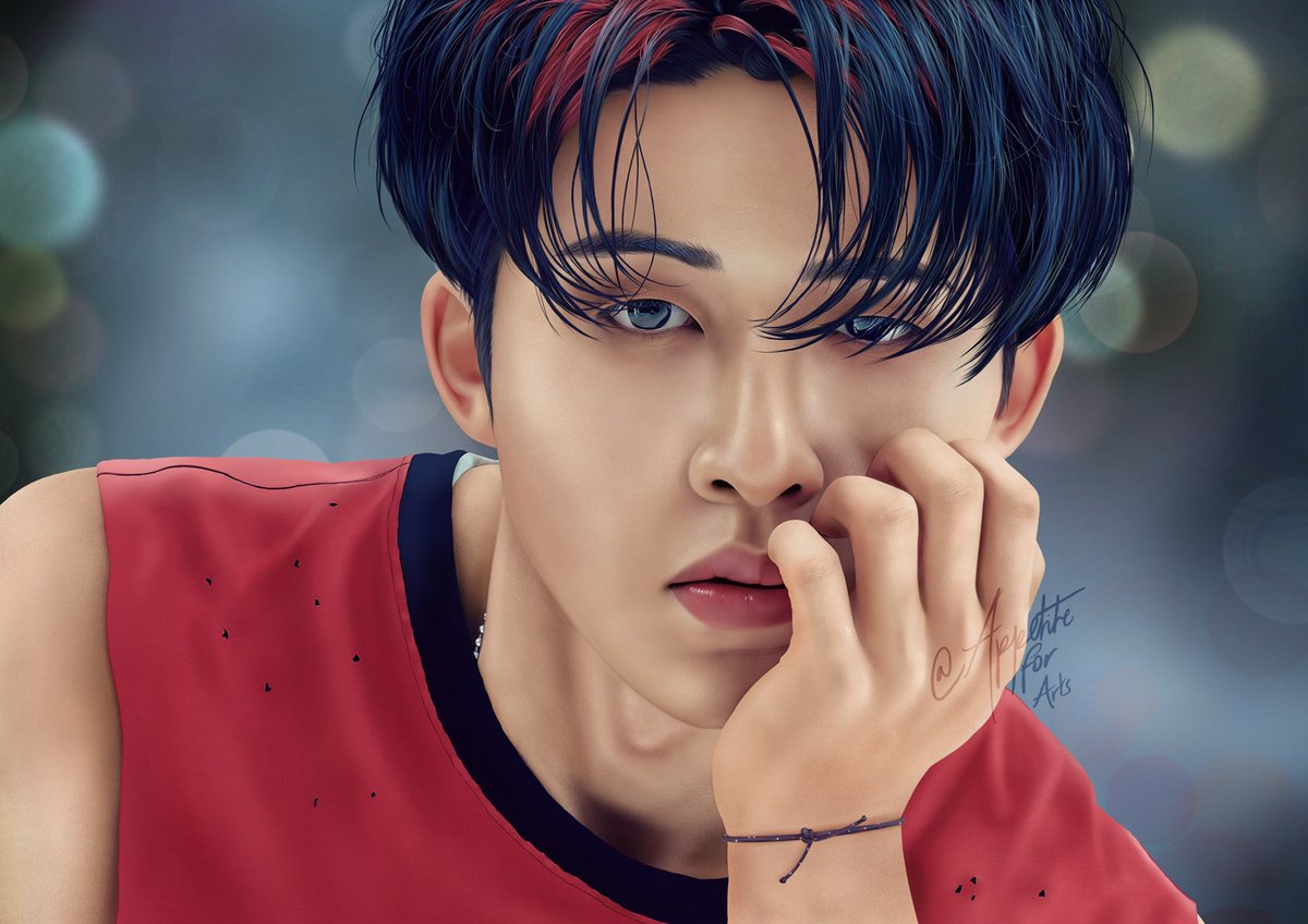 appetiteforarts's tweet photo. My Hanbin’s art 
#HANBIN #COSMOS #ART https://t.co/f4Ell81FFw