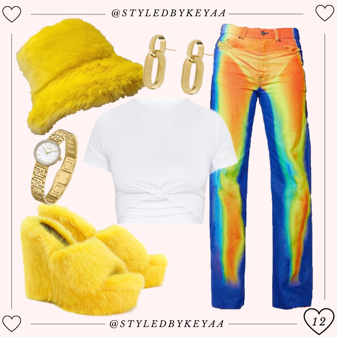 styledbykeyaa's tweet photo. This fit will have everyone turning heads✨😍
-
-
Hat: @etsy via MelanieMillinery 
Earrings: @lauralombardi 
Top: @prettylittlething
Watch: @fendi
Pants: @jadedldn
Shoes: @iamjenniferle 
#styledbykeyaa https://t.co/cKgrH1ilFw