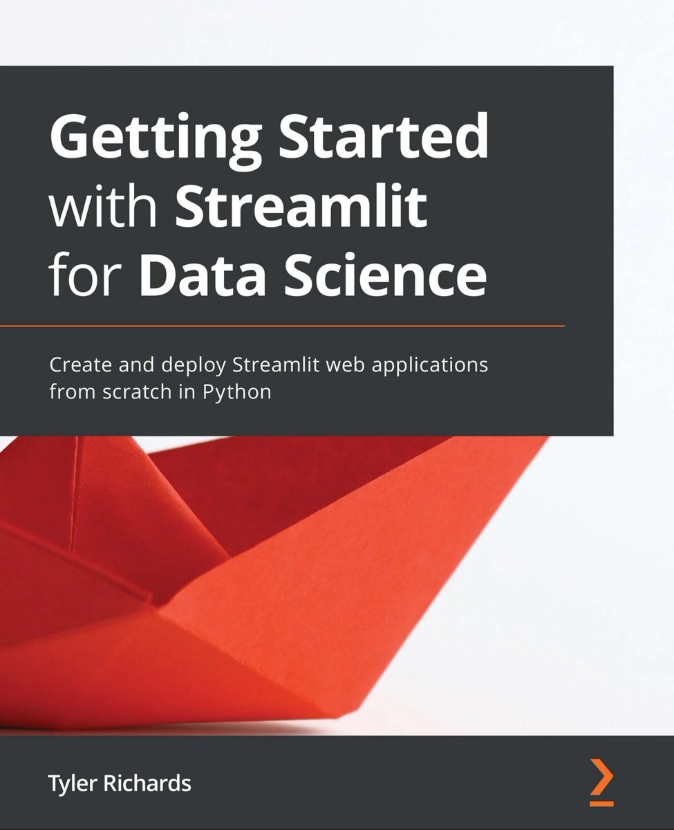 📣 Today is @Streamlit Giveaway Day! 📕

We're giving away 5 more copies of <a href="/tylerjrichards/">Tyler Richards</a>'s ace new #DataScience spellbook! 🪄🎈

👉 packtpub.com/product/gettin…

To win, you know what to do!

1⃣ RT this tweet
2⃣ Follow me so I can DM you! 😃

I'll DM our 5 winners early next week.