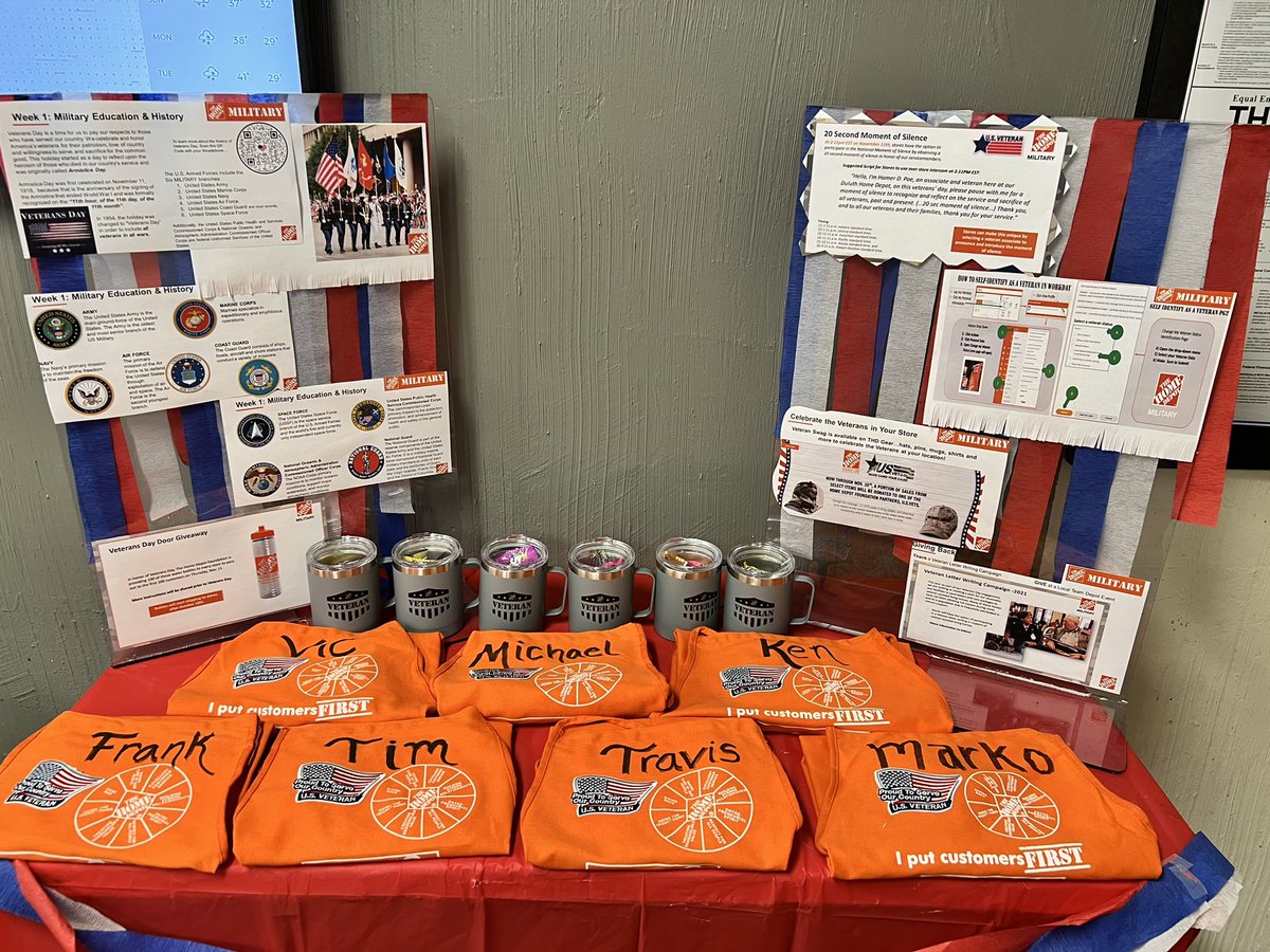 Happy Veteran’s Day! Excited to celebrate these special veterans who have served. Thank you for your service.