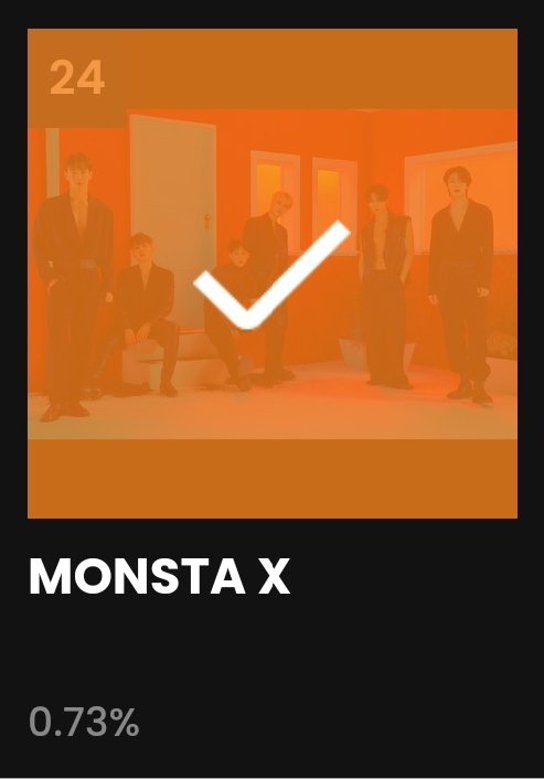 MonstaXVotingSQ's tweet photo. [PLS RETWEET] 

MASS ATTACK FOR MAMA STARTS NOW!

We have long way to go MONBEBES! 10 days before the voting ends! Please vote with all your accounts! 

Current: 24th
Gap with 23rd: 0.09%

👉🏻 https://t.co/LO1MxdtrmB

@OfficialMonstaX #몬스타엑스 #MONSTAX https://t.co/hZB9jweMvL