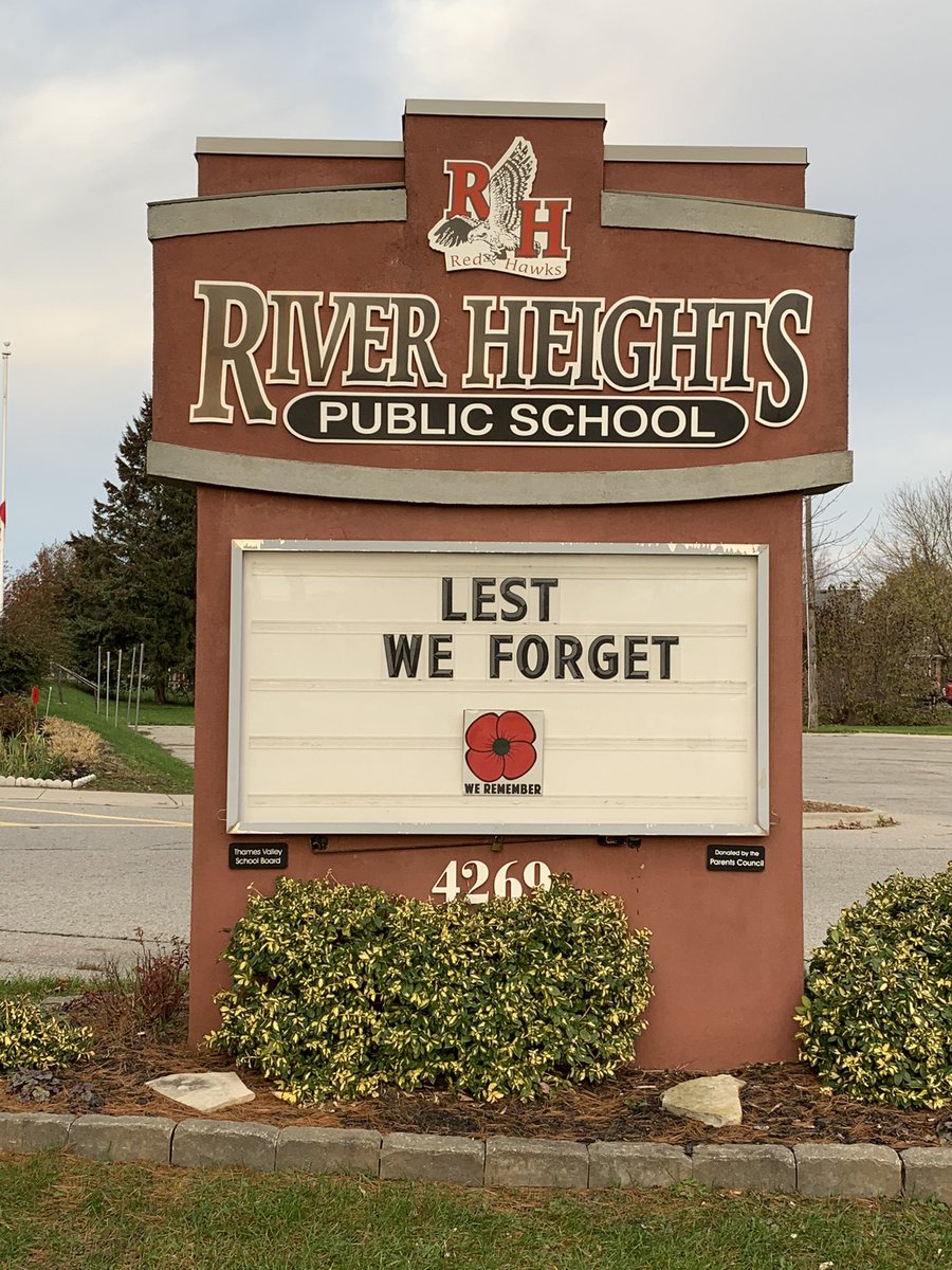 <a href="/riverheights11/">riverheights</a> we honour the memory. We learn from the past. We recognize the hard won freedoms we enjoy.We learn about sacrifice &amp; service.We build a more inclusive future through acceptance.We pay tribute to our own youtu.be/RO2LZNx-5Q4 in military service. Lest We Forget.