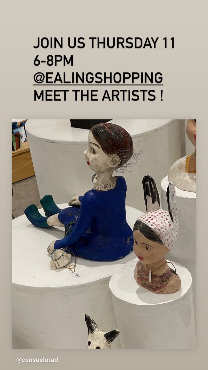 1of1DesignUK's tweet photo. Join us tonight to meet the artists @EalingShopping Broadway! Pop up gallery near Tesco . Wine from 6pm ! Discounts , free gift wrap too . Originals from £12 @WOT_Ealing @EalingNub @LoveEaling @greenealing @Openealing https://t.co/sfV2D6lTkz